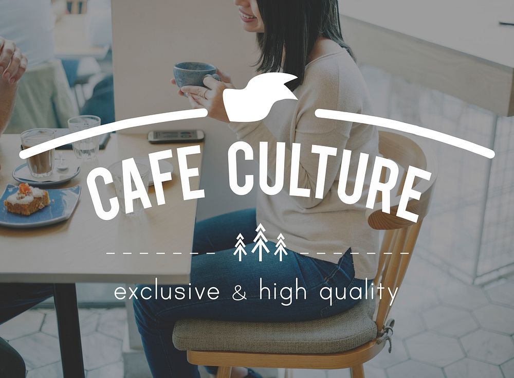 Cafe culture Coffee Break time Cafe Cafeteria Concept