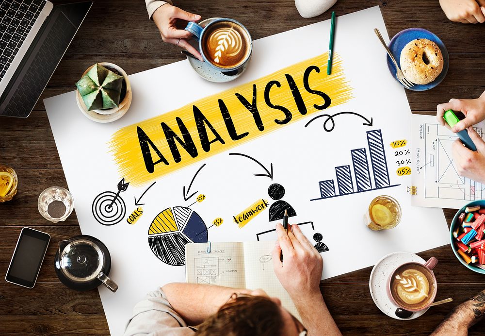 Analysis Strategy Planning Branding Chart Concept