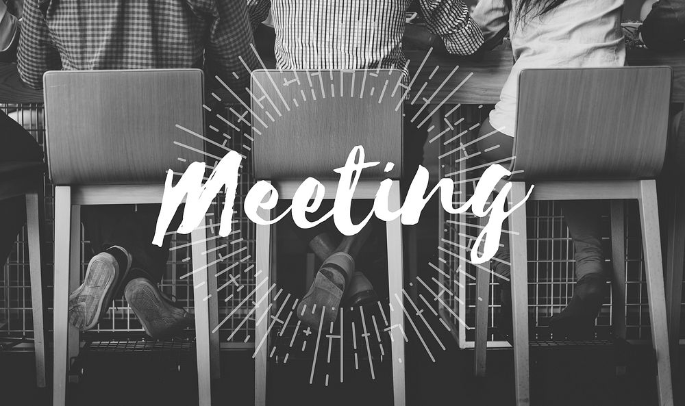 Meeting Meetup Organization Text Concept