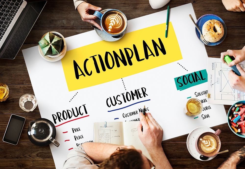 Action Plan Strategy List Process Concept
