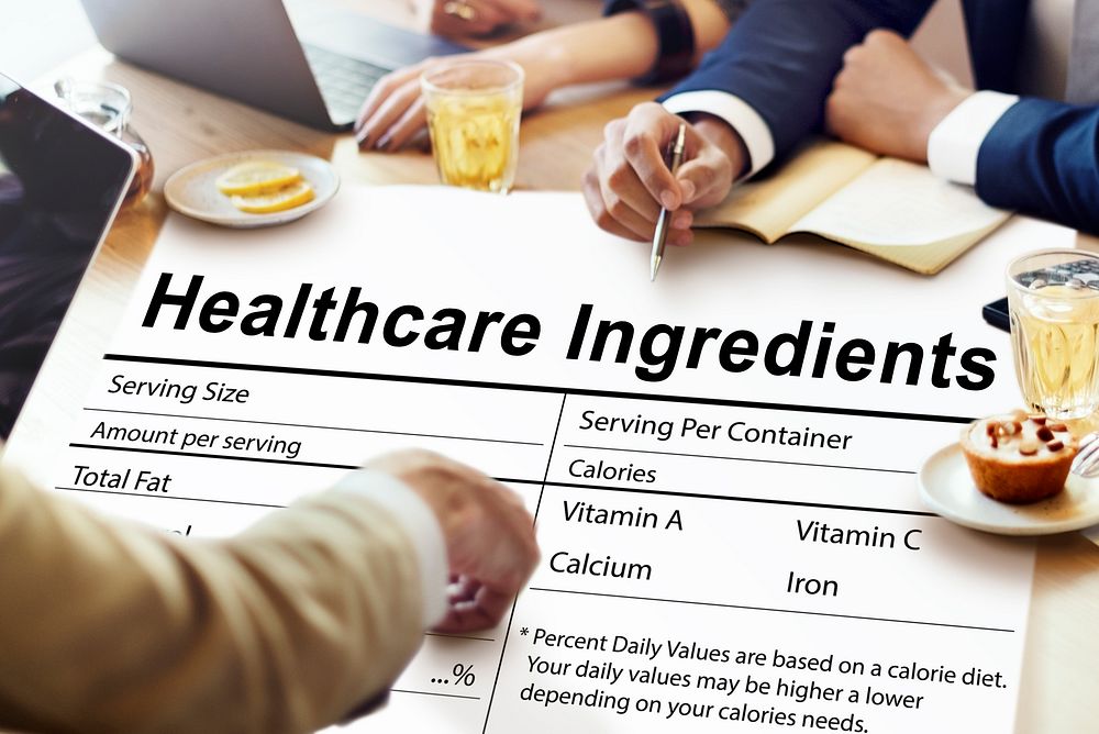Nutrition Supplement Wellness Healthcare Nutrients Concept