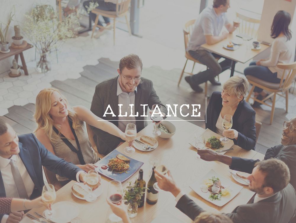 Alliance Teamwork Connection Relationship Partnership Concept