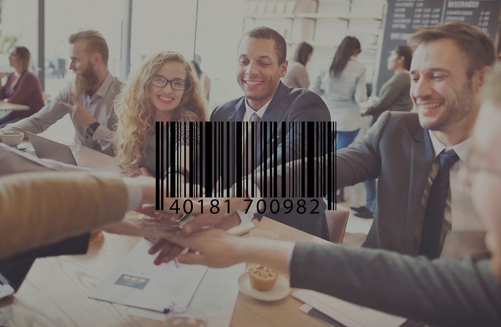 Barcode Mark Sign Market Item Concept