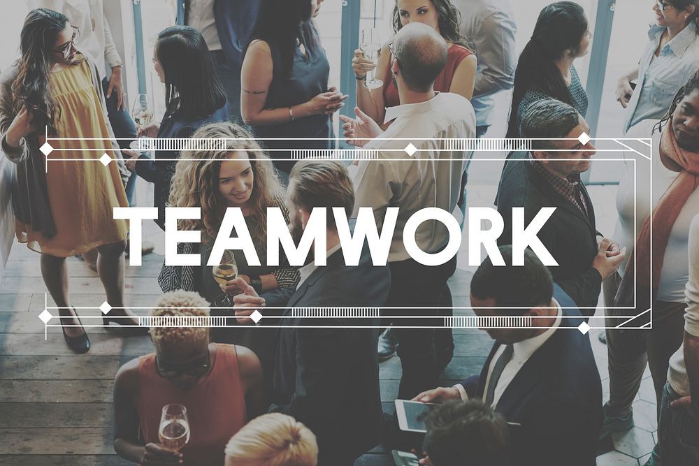 Teamwork Team Cooperation Collaboration Concept