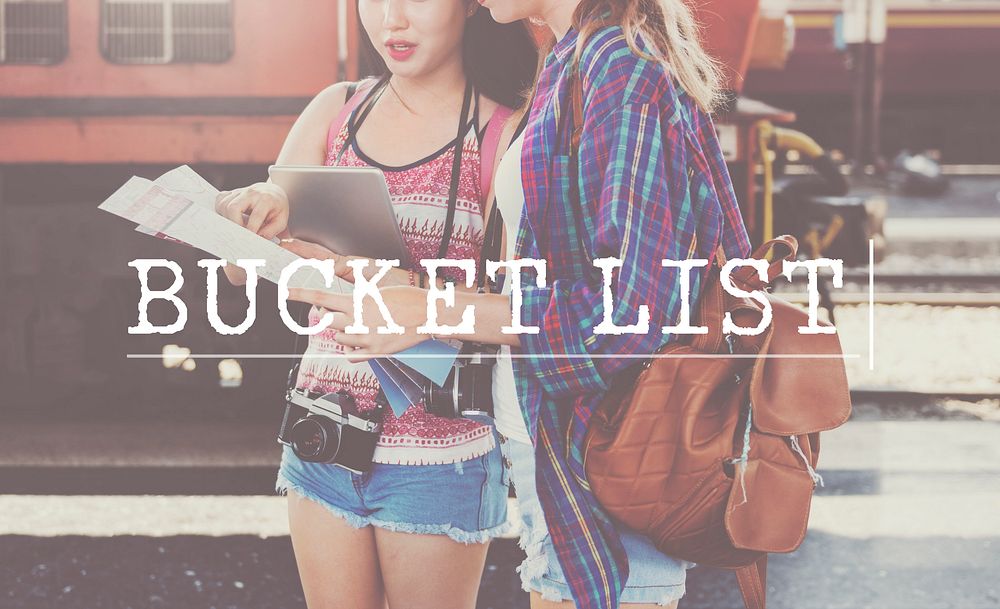 Bucket List Explore Lifestyle Experience Traveling Concept