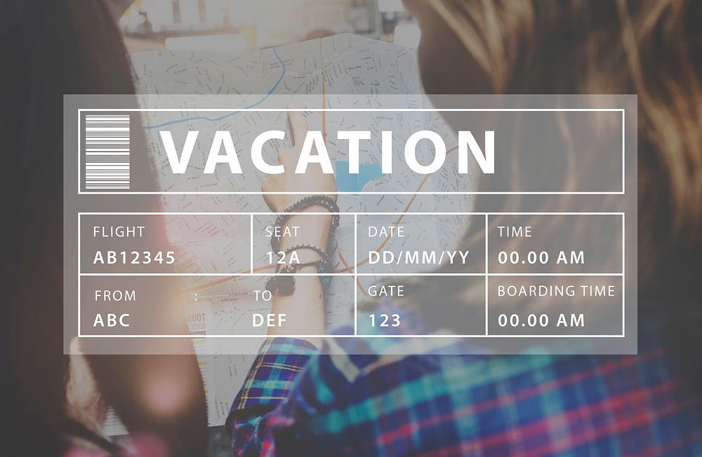 Holiday Travel Tourism Relaxation Graphic Concept