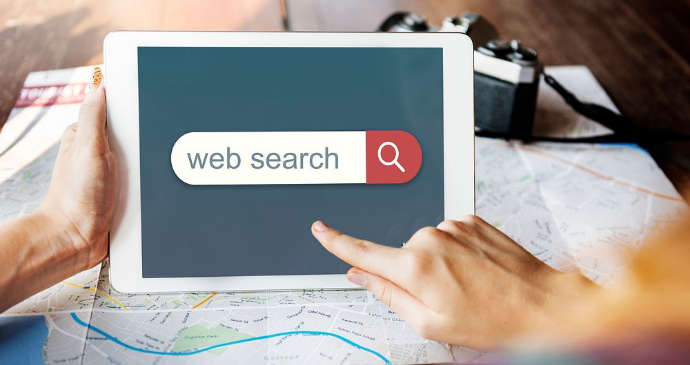 Web Search Engine Browser Find Looking Concept