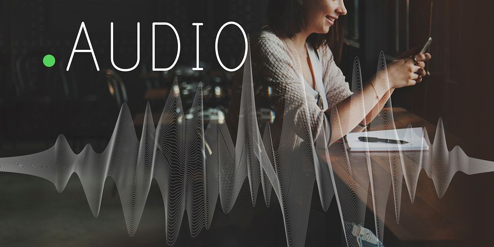 Audio Listening Noise Sound Wave Technology Concept