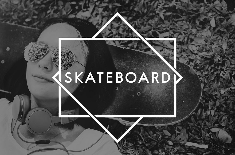 Skate Skateboard Skateboarder Skateboarding Concept