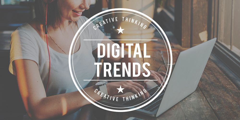 Digital Trends Modern Lastest Trendy Concept
