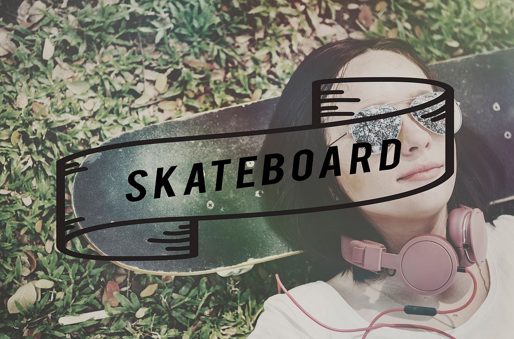 Skateboard Skater Teenager Street style Concept