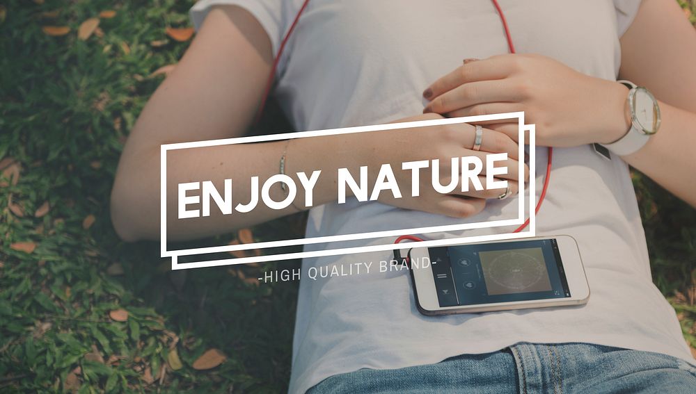 Enjoy Nature Enjoyment Happiness Joy Concept