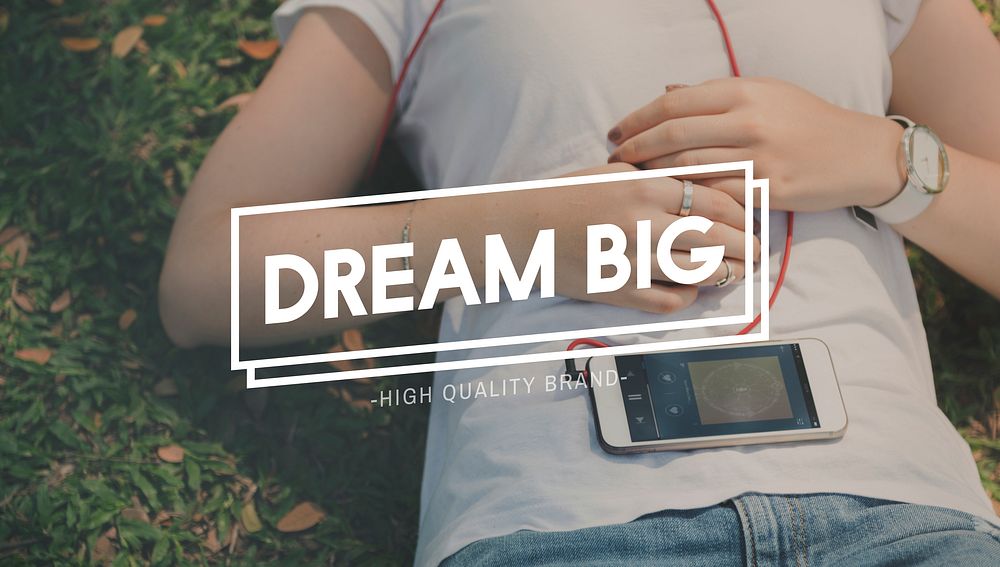 Dream Big Dreamer Hopeful Inspiration Concept
