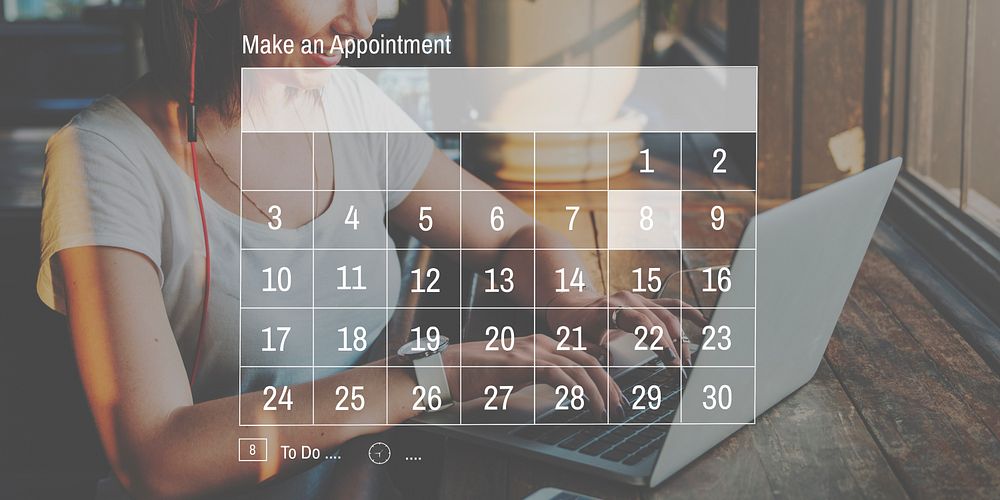 Make an Appointment Calendar Schedule Organization Planning Concept