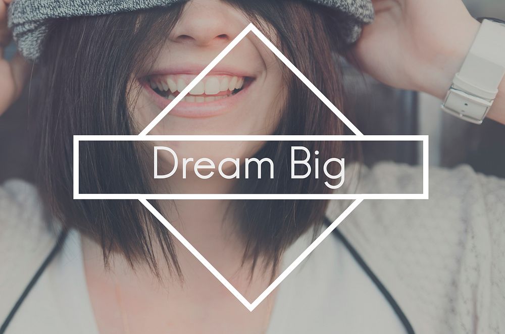 Dream Big Goal Hopeful Believe Target Vision Concept