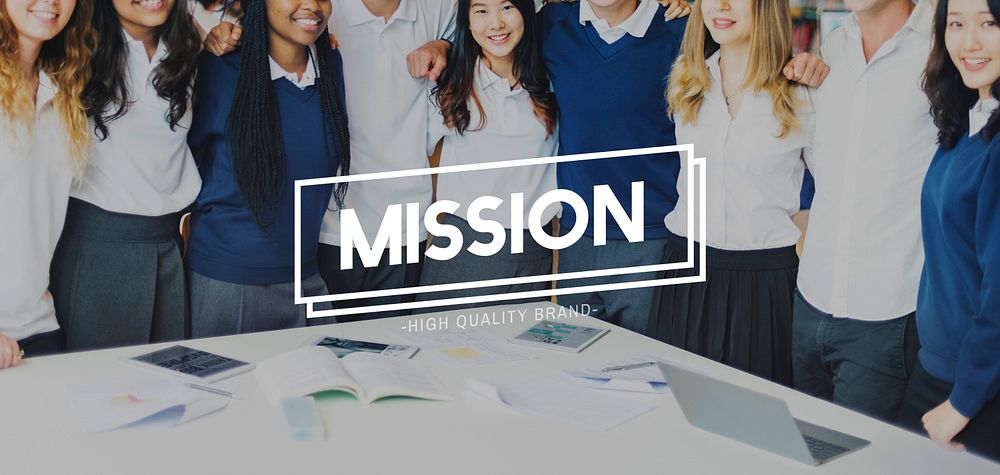 Mission Aim Aspiration Insppiration Motivation Concept