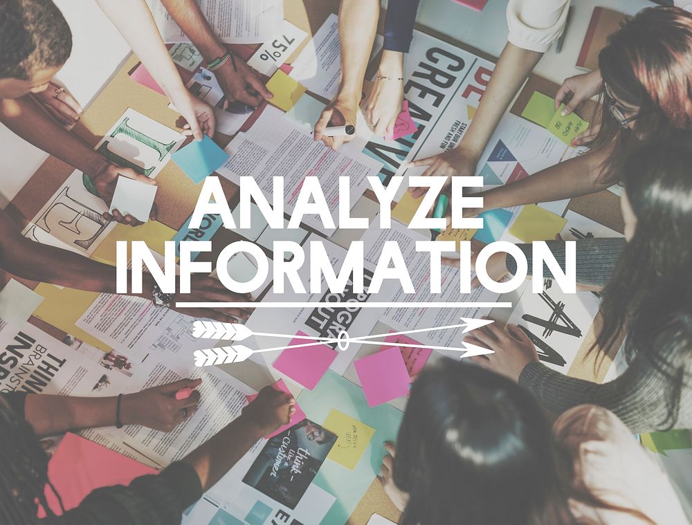 Analysis Data Information Progress Strategy Concept