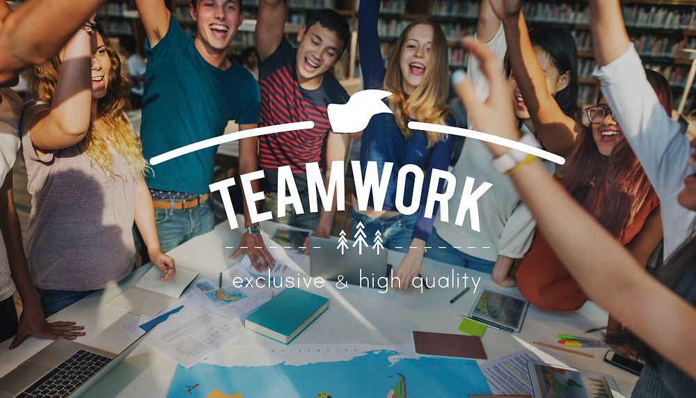Teamwork Togetherness Achievement Success Goals Concept