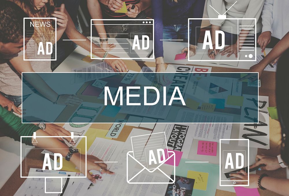 Multimedia Media Entertainment Communication Connection Concept