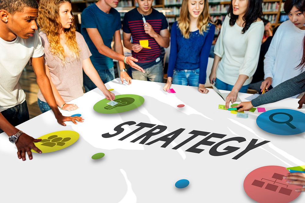 Strategy Creative Process Marketing Development Concept