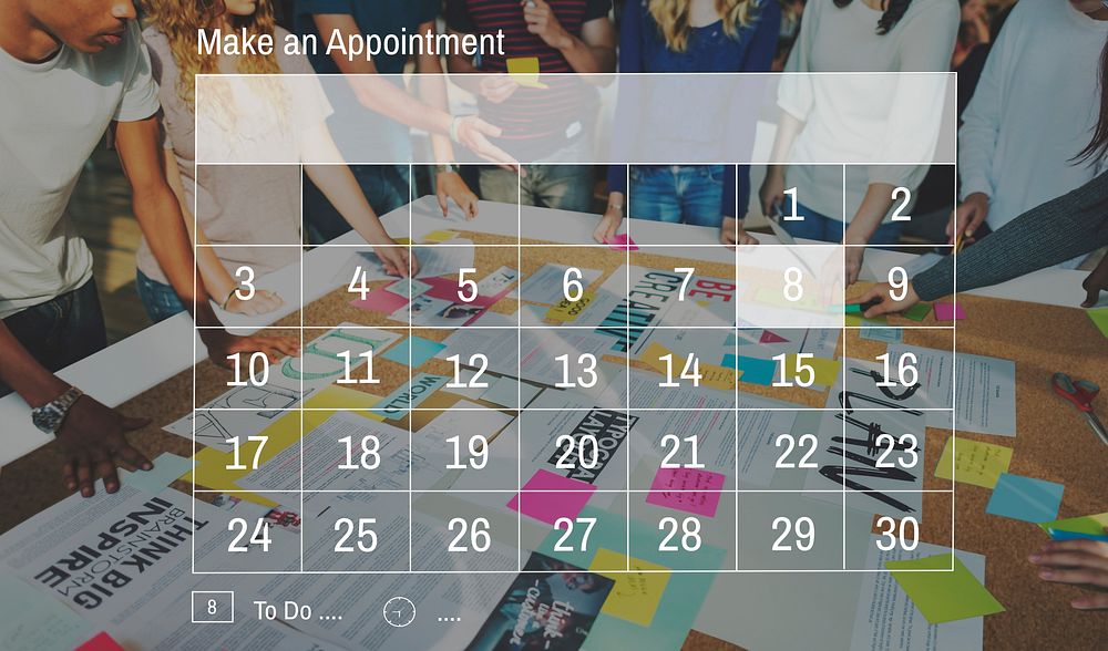 Calendar Appointment Schedule Reminder Planning Concept