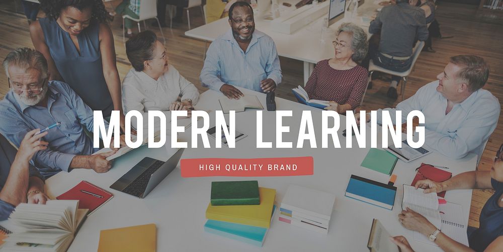 Modern Learning Study Knowledge E-Learning Concept