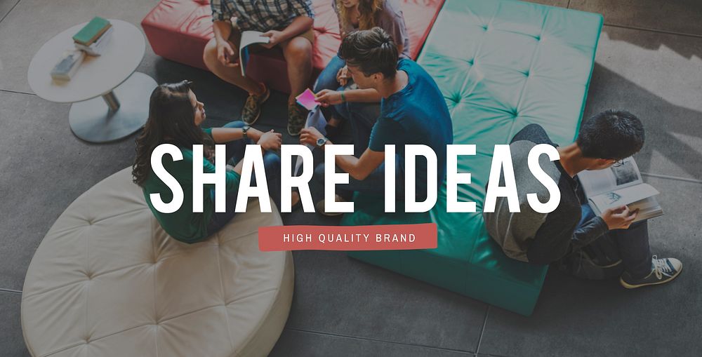 Share Sharing Ideas Graphic Concept