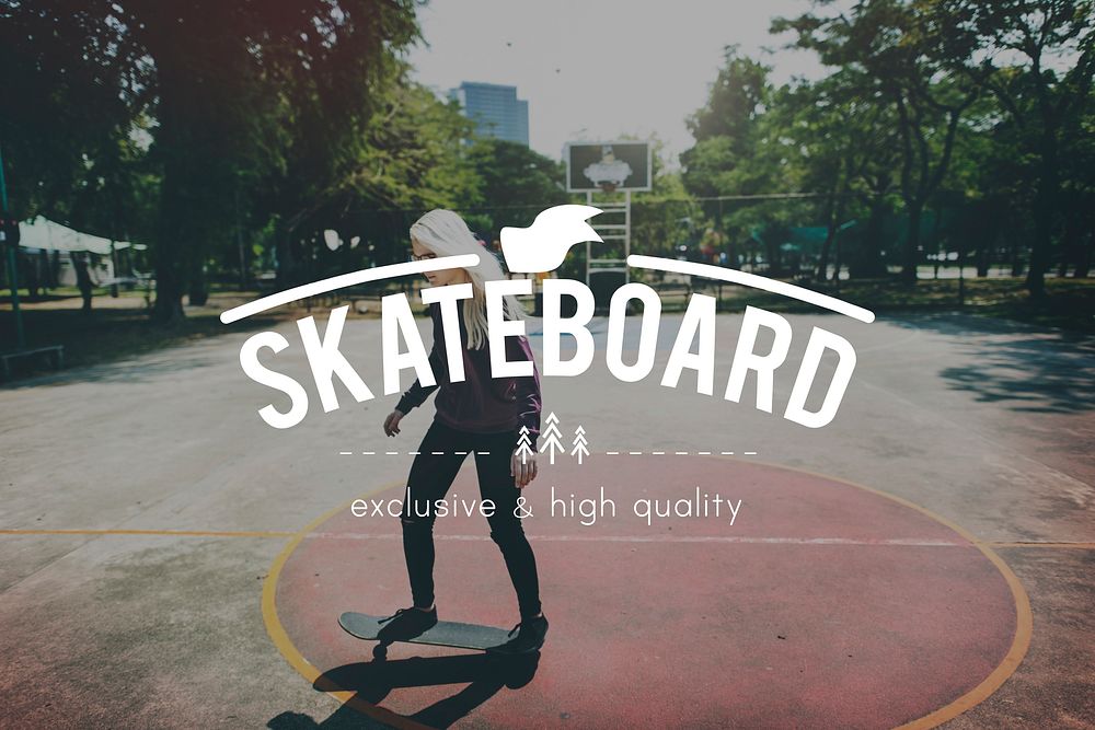 Skate Skateboard Skateboarder Skateboarding Concept