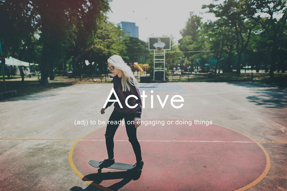 Active Action Casual Leisure Life Fitness Health Concept