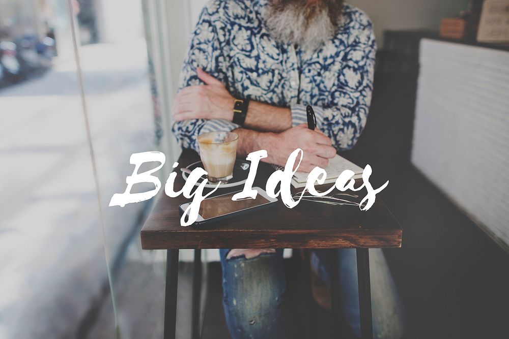 Blog Big Ideas Share Network Concept