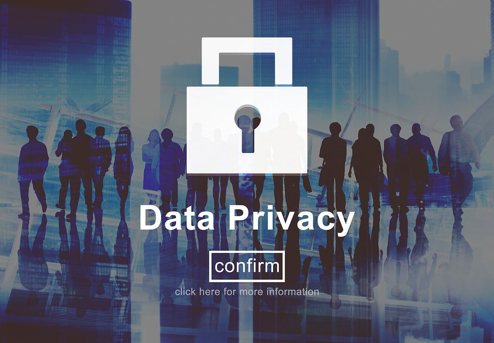 Data Privacy Protection Privacy Interface Concept