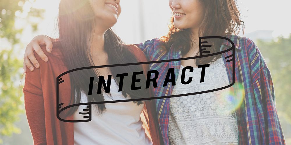 Interact Interactive Connection Communication Collaboration Concept