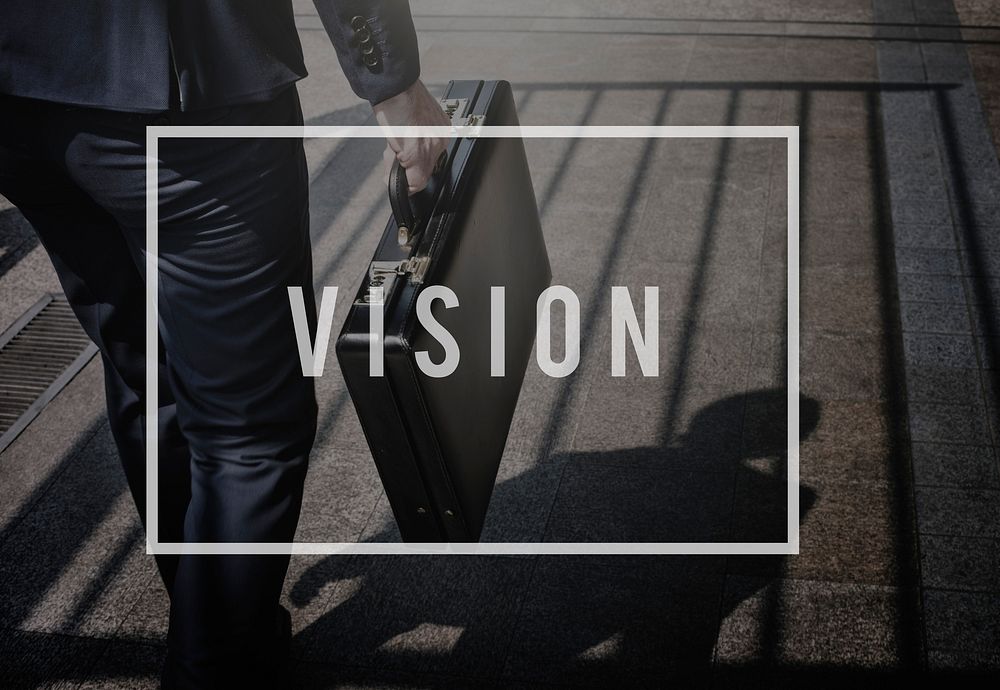 Vision Corporation Inspiration Development Goals Concept