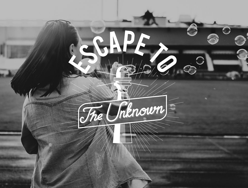 Escape To The Unknown Graphic Concept