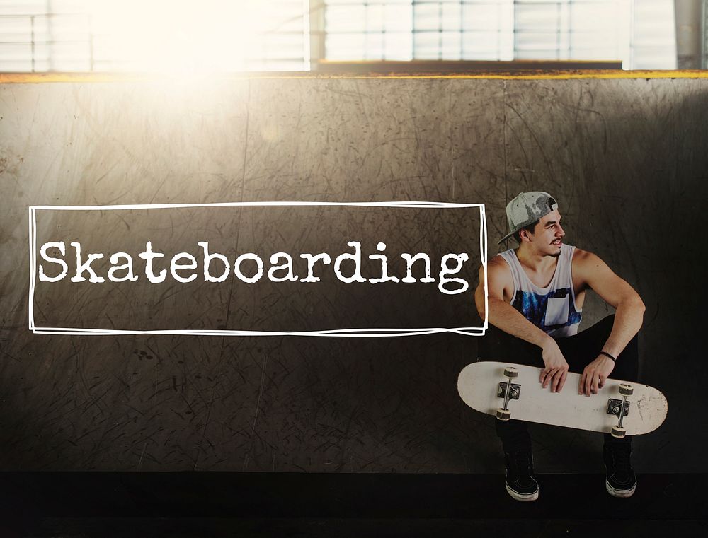 Skateboarding Skater Skate Skating Style Sports Concept