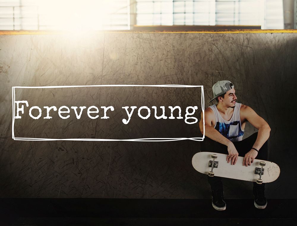 Forever Young Lifestyle Youth Adolescence Teens Concept