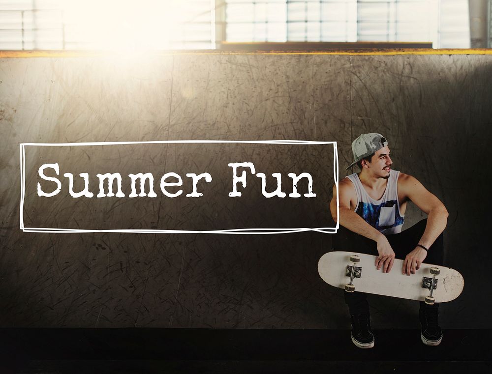 Summer Fun Holiday Happiness Concept