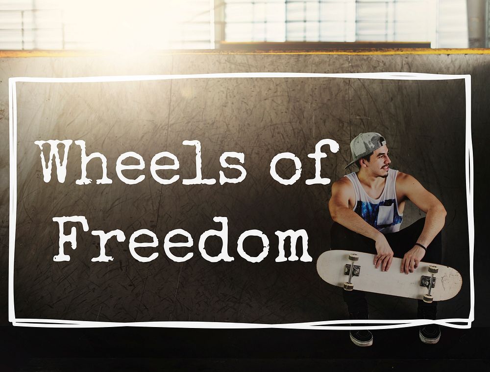 Wheels Freedom Independence Peace Emancipated Concept