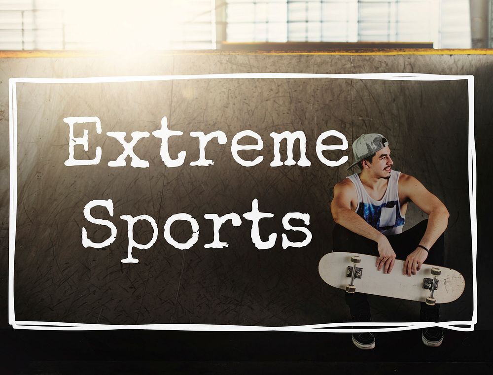 Extreme Sports Action Active Athlete Exercise Fit Concept