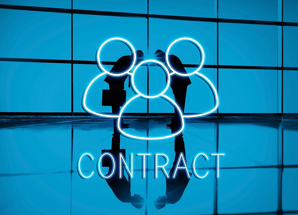 Contract Team Leadership Partnership Concept