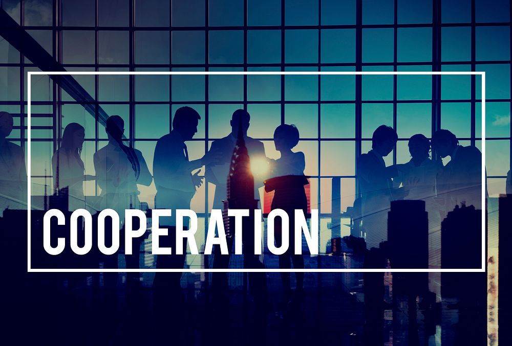Copperation Cooperate Connection Collaboration Teamwork Concept