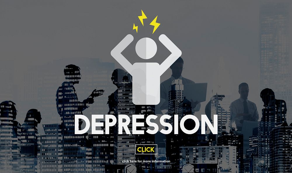 Depression Emotion Expression Mood Problem Concept