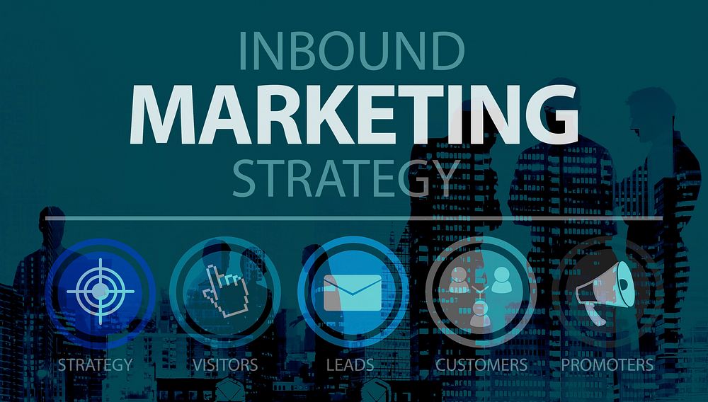 Inbound Marketingn Marketing Strategy Commerce Online Concept