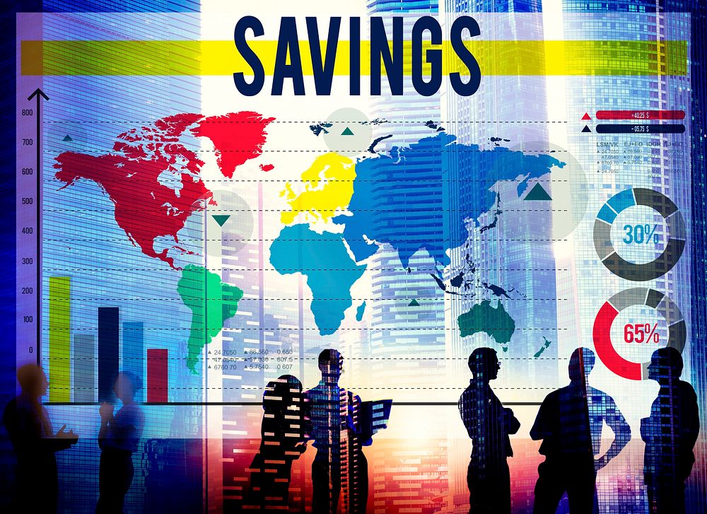 Savings Accounting Banking Economy Financial Concept