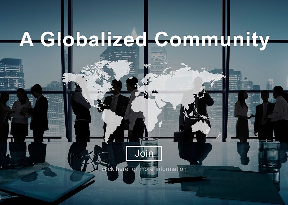 A Globalized Community Worldwide Connection Network Concept