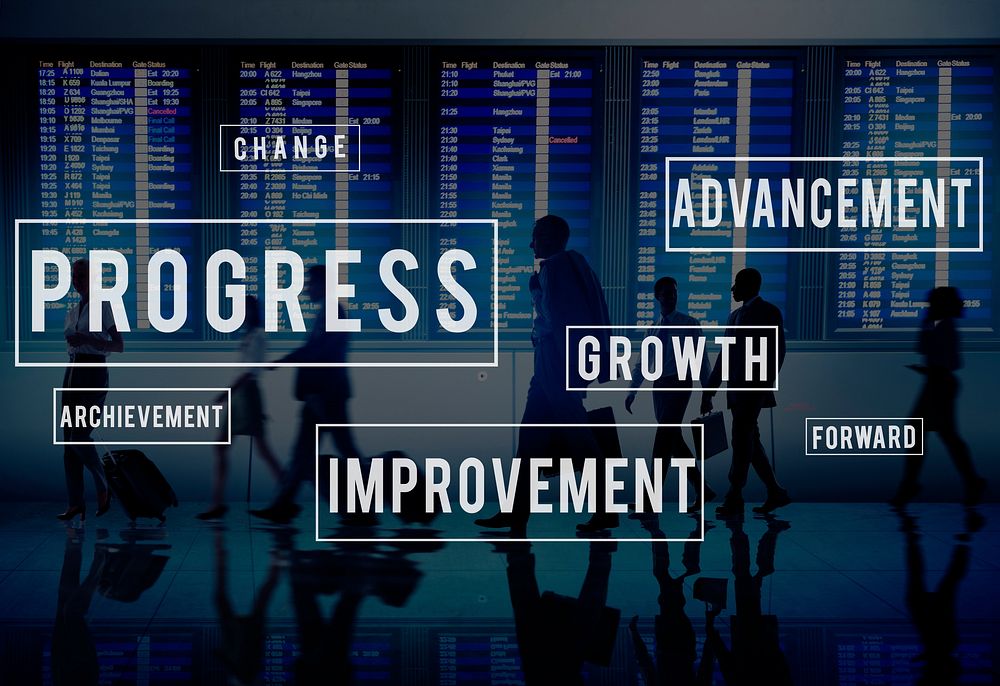 Progress Development Innovation Improvment Concept