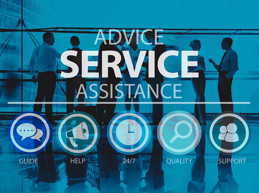 Advice Service Assistance Consultant Support Help Concept
