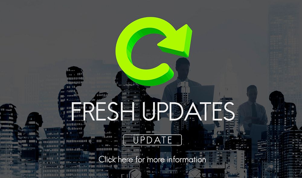 Fresh Updates Website Webpage Networking Concept