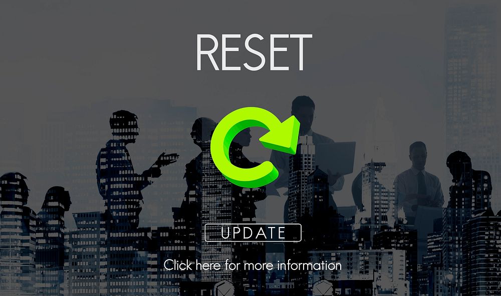 Reset Restart Back Beginning Concept