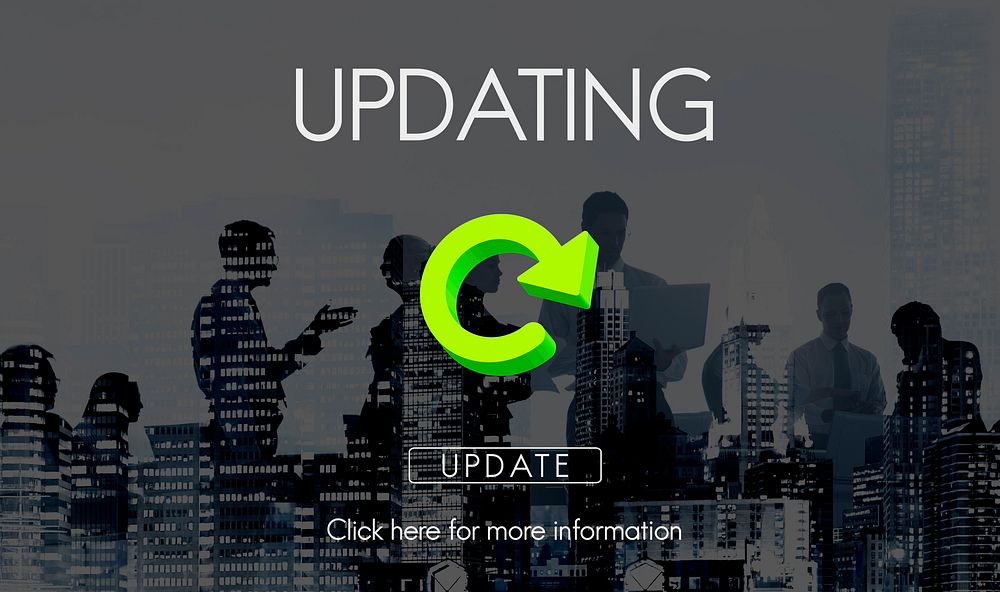 Updating Upgrade New Download Improvement Concept